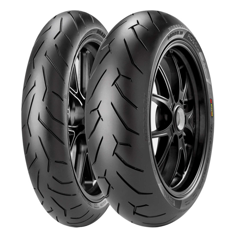 Pirelli Diablo Rosso II 120/70 ZR 17 58W Y 190/50 ZR 17 73W