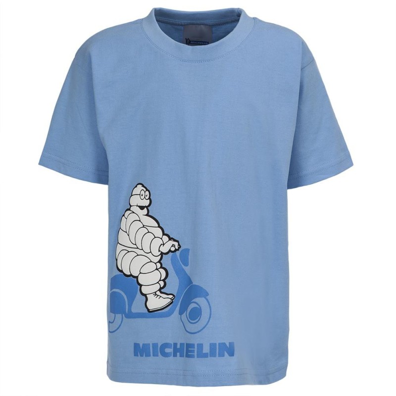 CAMISETA MICHELIN NIÑO AZUL 3/4 AÑOS