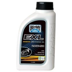Aceite Bel-Ray 20W50 1 Litro EXL Mineral 4T Engine Oil