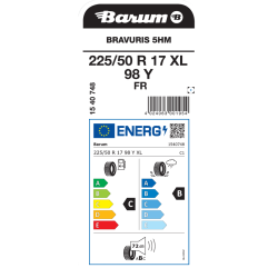 Barum 225/50 R17 98Y Bravuris 5HM XL TL