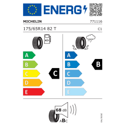 Michelin 175/65 R14 82T Energy Saver + TL