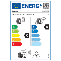 Barum 195/60 R16C 99/97H Vanis All Season 6PR M+S TL