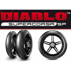 Pirelli Diablo Supercorsa  SP V4  120/70 ZR 17 M/C 58W TL Delantera