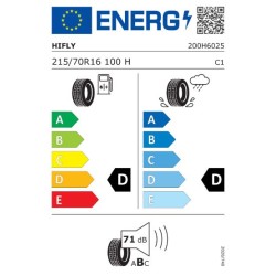 Hifly 215/70 R16 100H HT601 M+S TL
