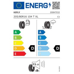 Hifly 205/80 R16 104T AT601 M+S XL TL