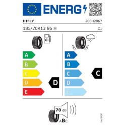 Hifly 185/70 R13 86H HF201 M+S TL