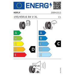 Hifly 195/45 R16 84V HF805 M+S XL TL