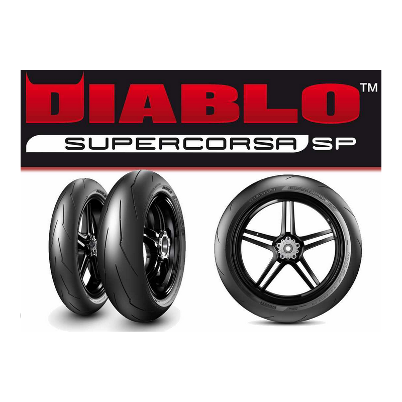 Pirelli Diablo Supercorsa V4 Track & Street Race Motorcycle Tyres - View #7