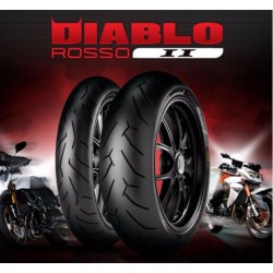 Pirelli Diablo Rosso II 180/55 ZR 17 73W TL Trasera