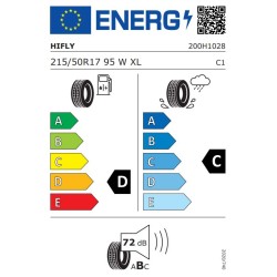 Hifly 215/50 R17 95W HF805 M+S XL TL