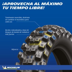 Michelin Tracker 120/90 - 18 65R M/C TT Trasera