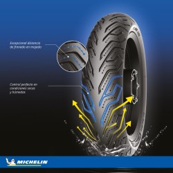 Michelin City Grip 2 140/60 - 14 M/C 64S REINF TL Rear
