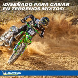 Michelin Starcross 6 Medium Hard  90/100 -21 57M  NHS TT Delantera