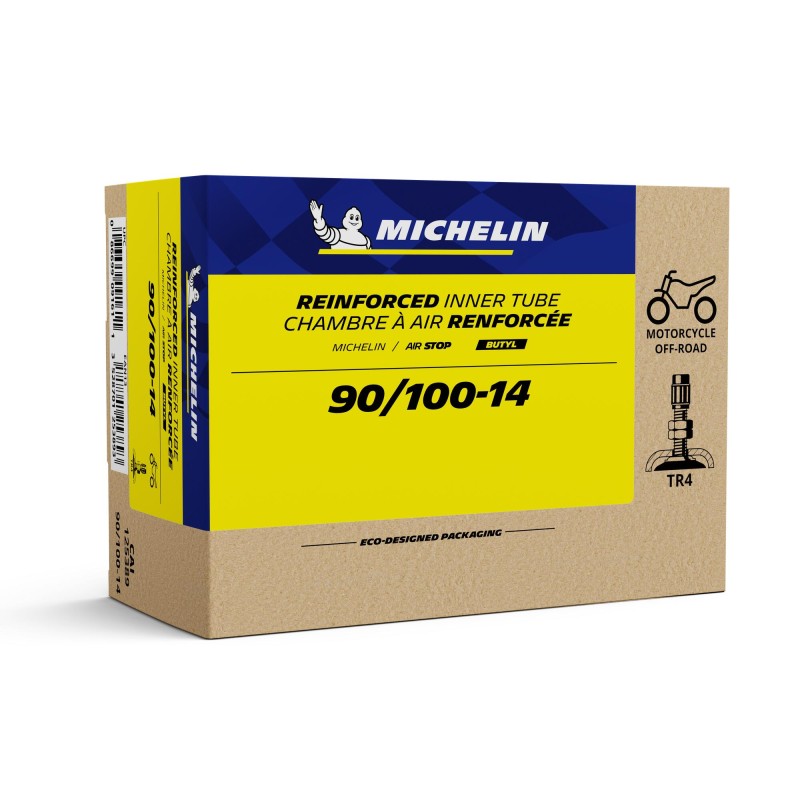 CAMARA MICHELIN 90/100-14 RSTOP Reinf  (OFF ROAD)