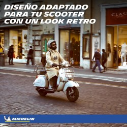 PACK : 2 x Michelin S83 3.50 - 10 59J + 2 x CAMARA MICHELIN 10 B4 val. Curva