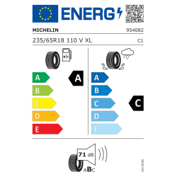 Michelin 235/65 R18 110V Latitude Tour M+S XL TL