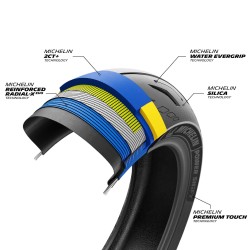 Michelin Power Shift 160/60 R 15 M/C 67H TL Trasera