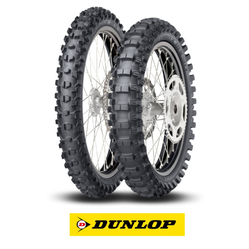 Dunlop Geomax MX34  80/100-21 51M + 110/90-19  62M  TT