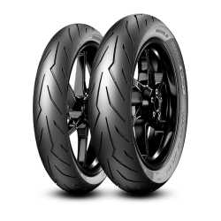 Pirelli Diablo Rosso Sport 100/80 - 17 M/C 52S Y 130/70 - 17 M/C 62S TL