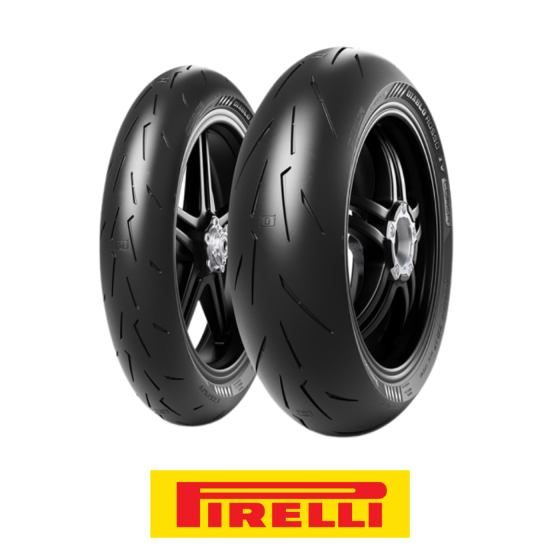 Pirelli Diablo Rosso II 120/70 ZR 17 58W Y 180/55 ZR 17 73W