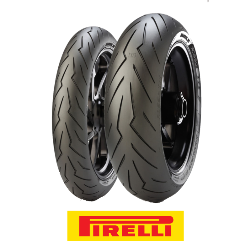 Pirelli Diablo Rosso II 120/70 ZR 17 58W Y 180/55 ZR 17 73W