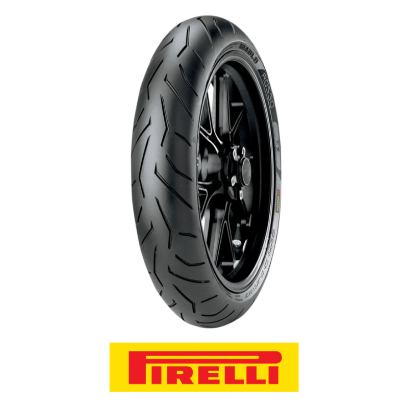 Pirelli Diablo Rosso II 120/70 ZR 17 M/C 58W TL Delantera