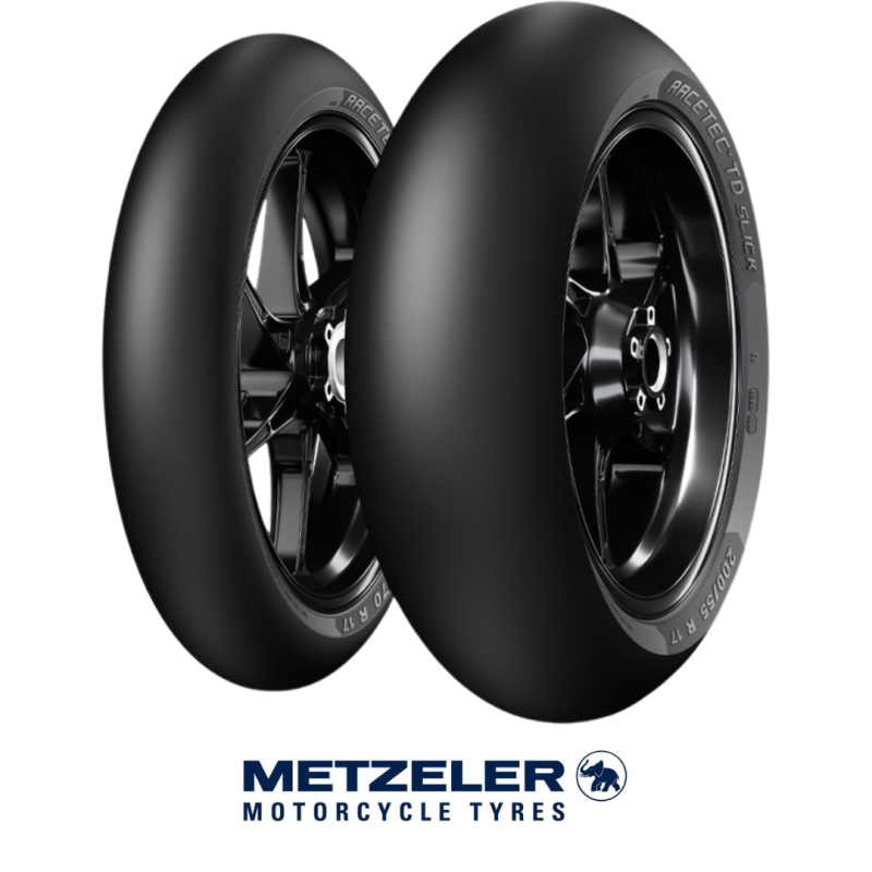 Metzeler Racetec TD SLICK 120/70 R17 + 190/55 R17 73W NHS