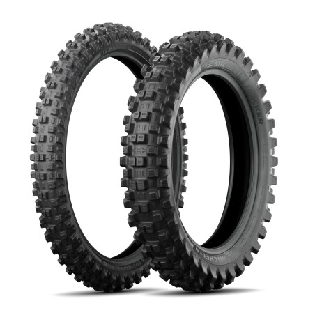 Satz Michelin Enduro Medium 140/80-18 70R TT + 90/90-21 54R TT Motorradreifen Set