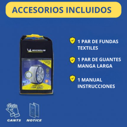 Cadenas nieve textil Michelin SOS EVO 6