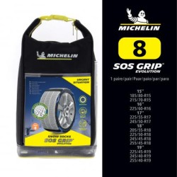 Cadenas nieve textil Michelin SOS EVO 8