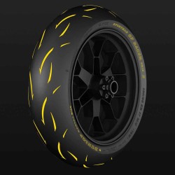 Dunlop Gp Racer D212 190/55 ZR 17 75W  E TL Trasera DOT 03/24