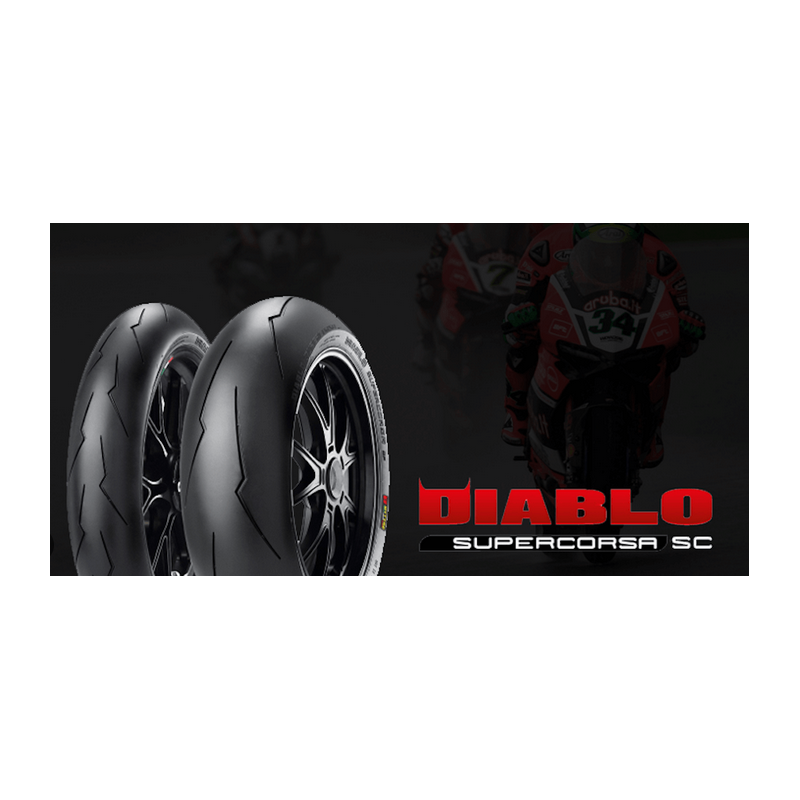 Pirelli Diablo Supercorsa V4 SC1 120/70 R 17 M/C 58V TL Front DOT