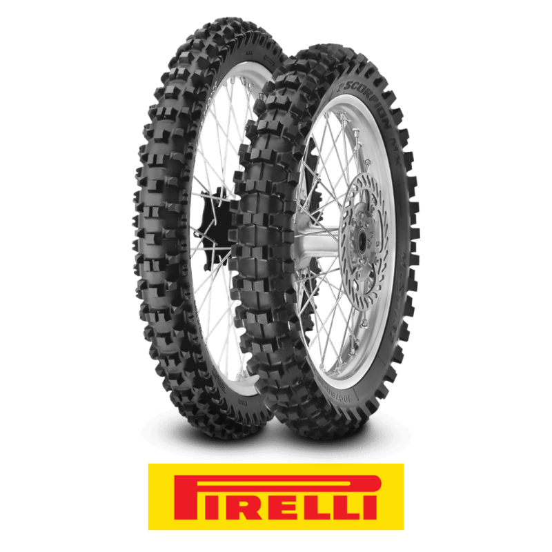 Pirelli Scorpion XC Mid Soft  80/100 - 21 51R MST Front DOT 02/24
