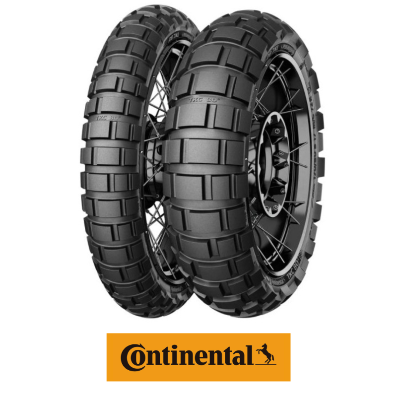 Continental TKC 80² 110/80 B 19 M/C 59R M+S TL Front