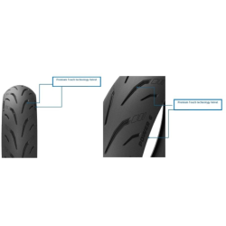 Michelin Power 6 EXCLUSIVE EDITION 180/55 ZR 17 M/C 73W TL Trasera