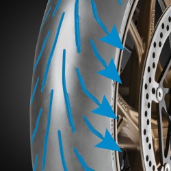 Dunlop Qualifier CORE 120/70 ZR 17 58W TL Delantera DOT 46/23
