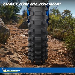 Michelin Starcross 6 Medium Hard  100/90 -19 57M  NHS TT Trasera DOT 03/22