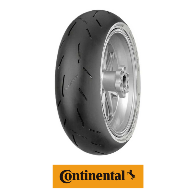 Continental ContiRaceAttack 2 Street 180/55 ZR 17 M/C 73W TL Rear DOT 09/23