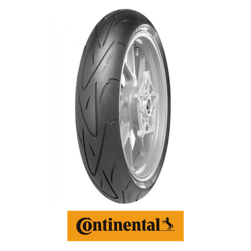 Continental ContiSportAttack 120/70 ZR 17 M/C 58W TL Front
