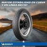 Michelin Road Classic 130/70 B 17 M/C 62H TL Trasera DOT 10/22