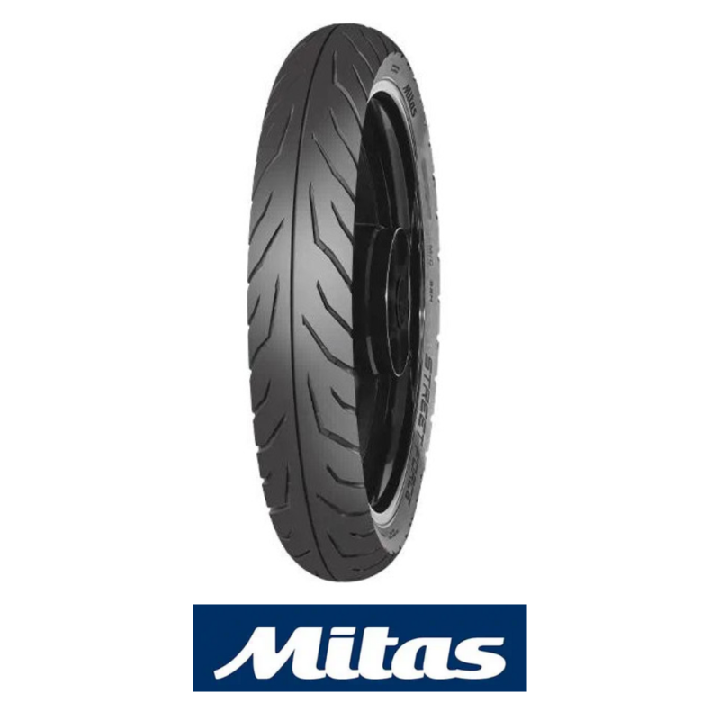 Mitas Street Force 100/80 - 17 M/C 52H TL/TT Delantera